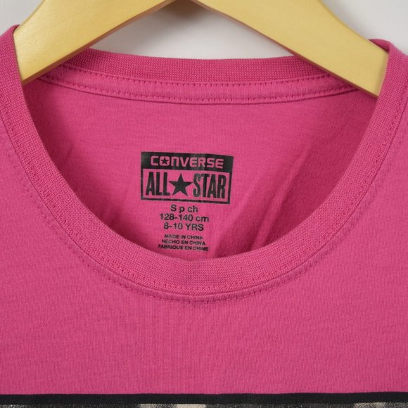 pink Converse tee shirt - Picture 3 of 3